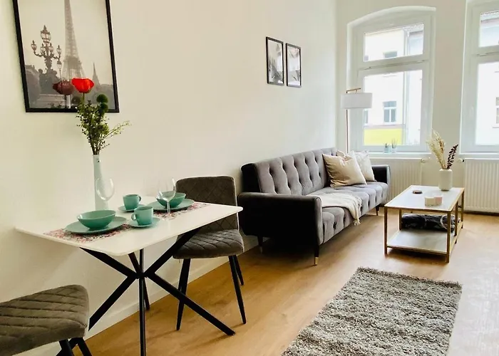 Appartement Modern Eingerichtetes Mit Balkon Erfurt